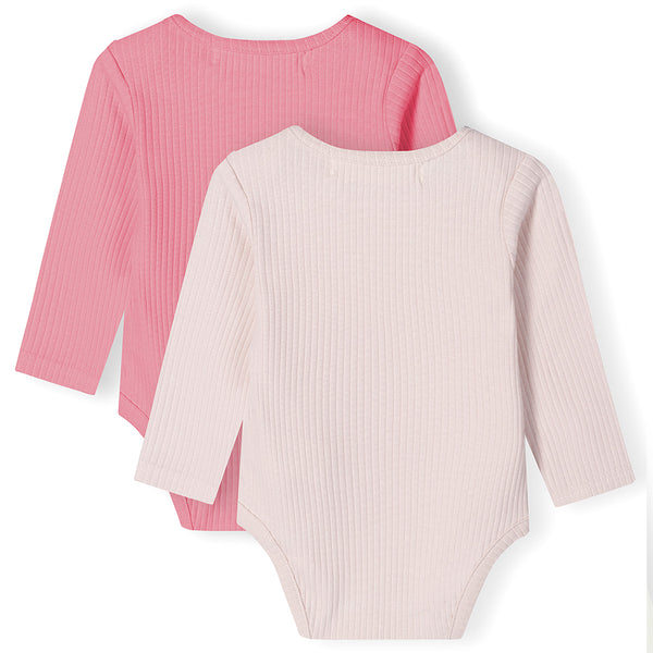 זוג בגדי גוף מינוטי תינוקות