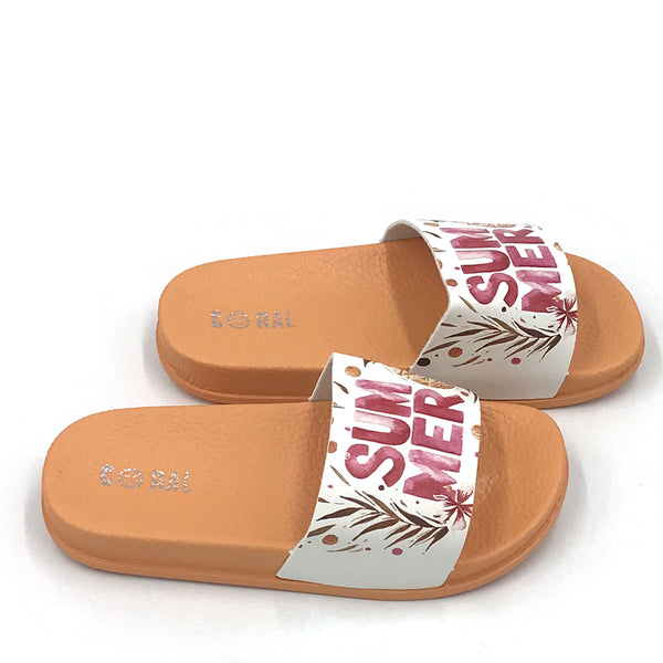 כפכפי גומי מודפסים Summer אננס בנות