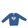 סווטשירט סופרמן לוגו אפליקציית מגבת בנים 4