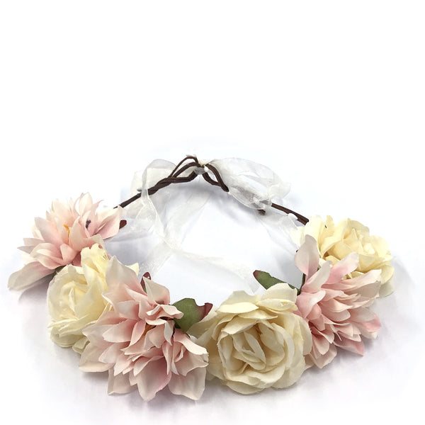 קשת פרחים לשיער