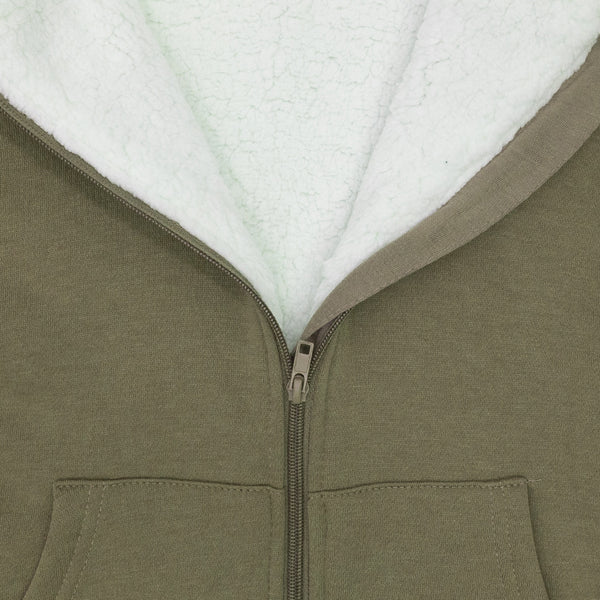 קפוצ'ון פרווה עם רוכסן