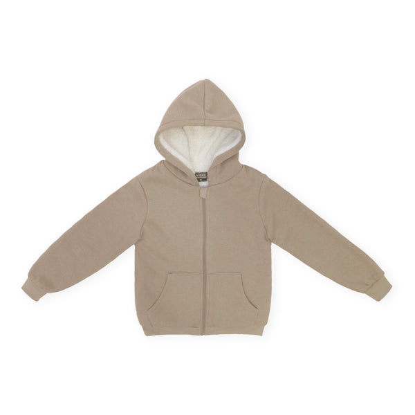 קפוצ'ון פרווה עם רוכסן