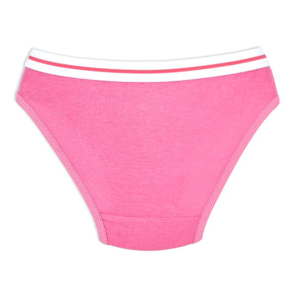 מארז 5 תחתוני כותנה מודפסים פס גומי חיצוני בנות