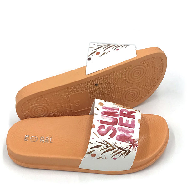 כפכפי גומי מודפסים Summer אננס בנות