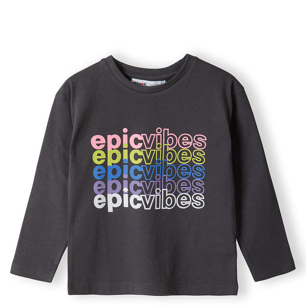 חולצת מעבר מינוטי Epic Vibes תינוקות ופעוטים בנים 12-24M