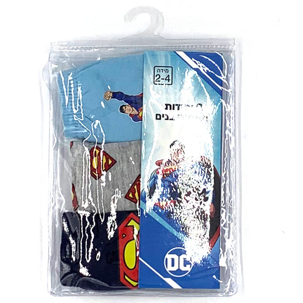 מארז 3 תחתוני סופרמן בנים