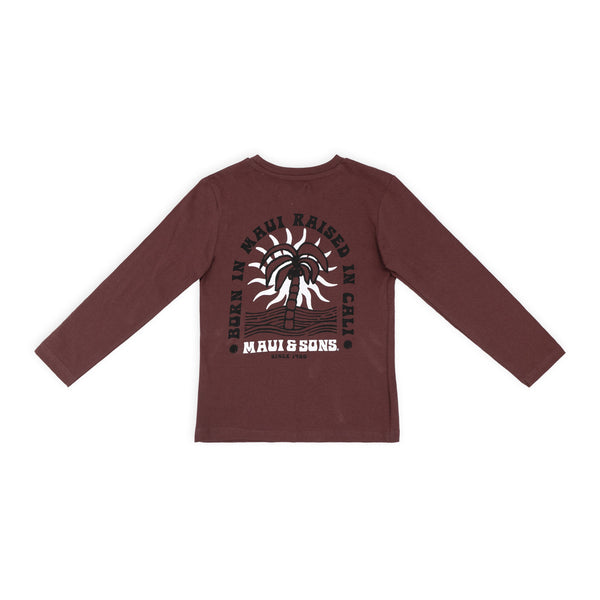 חולצה מודפסת Maui and Sons דו צדדית