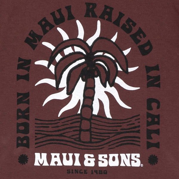 חולצה מודפסת Maui and Sons דו צדדית