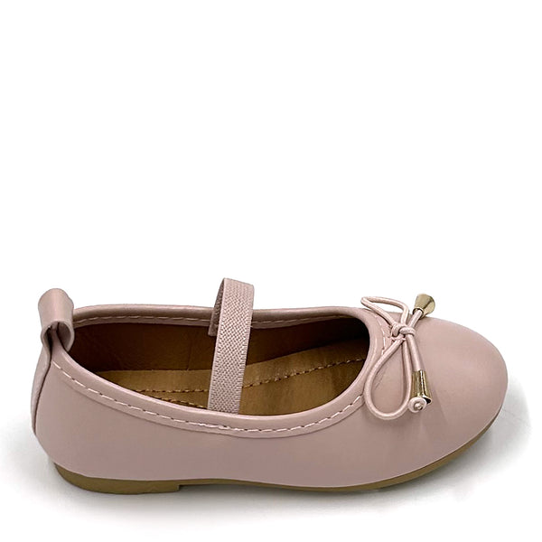 נעלי בובה עם פפיון ורצועת אחיזה בנות ופעוטות