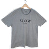 חולצה מודפסת Slow Living מידות גדולות גבר 4XL-7XL