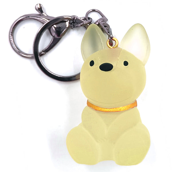 מחזיק מפתחות שקוף כלב