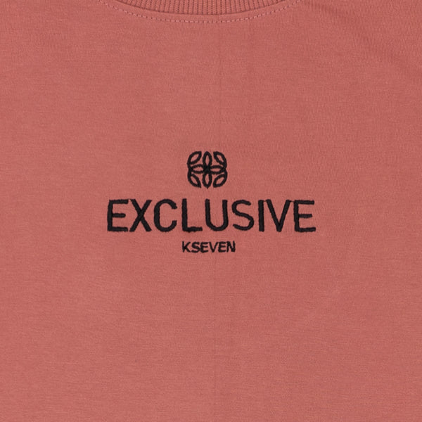 חולצה רקומה עם סיומת ריב