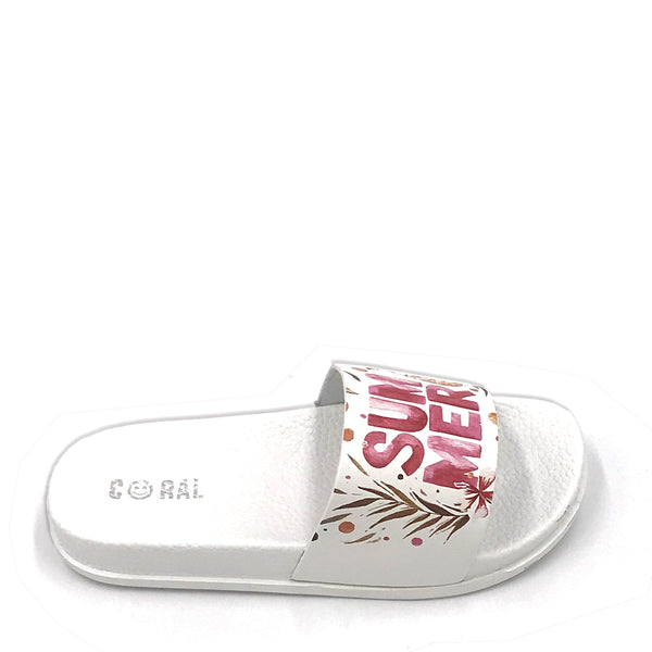 כפכפי גומי מודפסים Summer אננס בנות