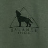 חולצת לייקרה זאב Balance Studio גברים 4XL-6XL