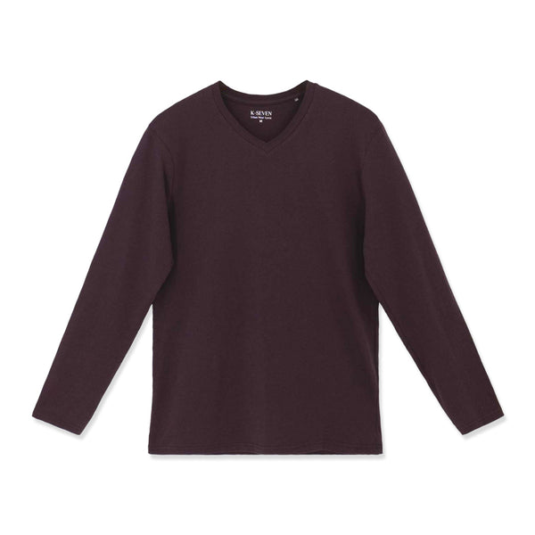 חולצת לייקרה K-Seven צווארון וי גברים