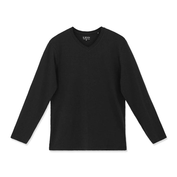 חולצת לייקרה K-Seven צווארון וי גברים