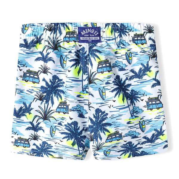 בגד ים מינוטי הדפס אולאובר תינוקות ופעוטות