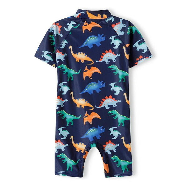 חליפת שחיה דינוזאורים עם כובע הגנה משמש מינוטי תינוקות ופעוטים