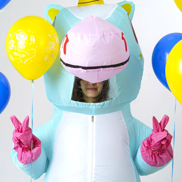 תחפושות מתנפחות חדי קרן מגוונים מידת בוגרים