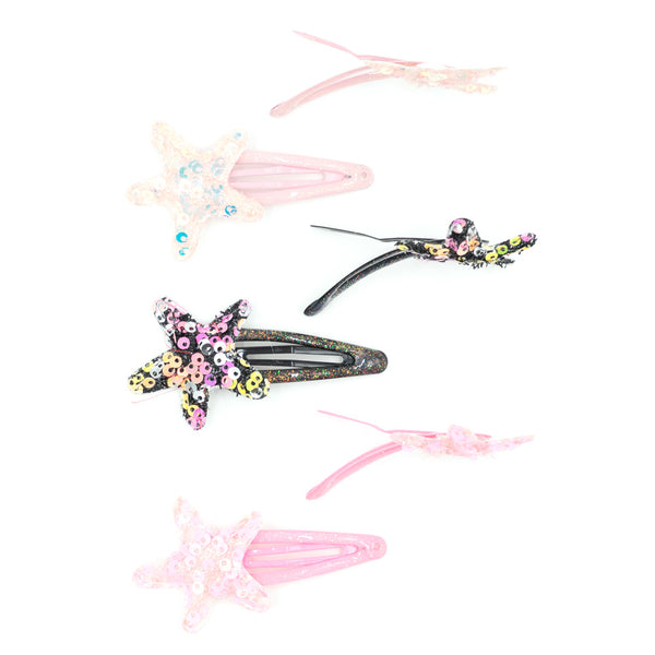 סט שישיית סיכות לשיער