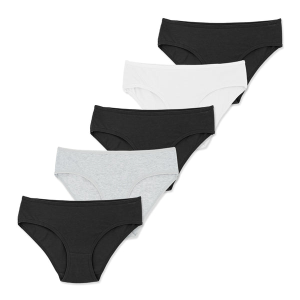 מארז 5 תחתוני היפסטר כותנה-לייקרה