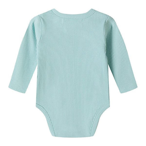 מארז 2 בגדי גוף מינוטי ריב שרוול ארוך תינוקות