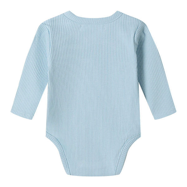 מארז 2 בגדי גוף מינוטי ריב שרוול ארוך תינוקות