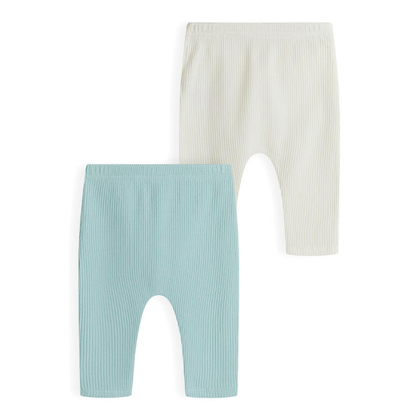 מארז שני מכנסי מינוטי ריב לתינוקות N/B-6M