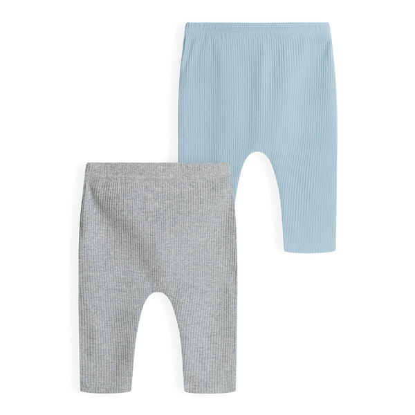 מארז שני מכנסי מינוטי ריב לתינוקות N/B-6M