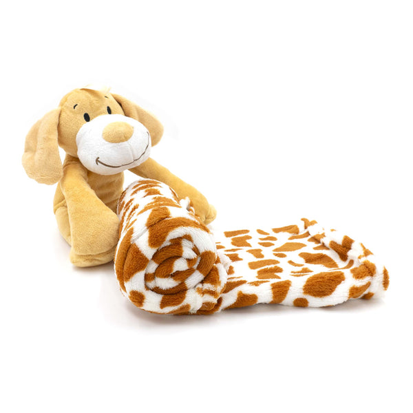 סט שמיכת תינוק ובובה