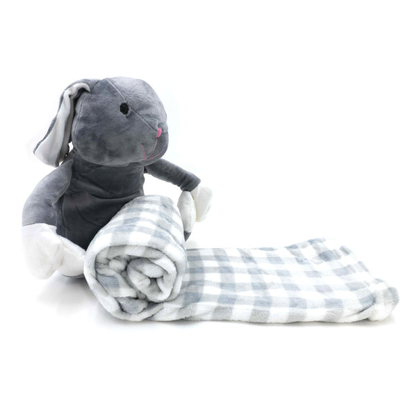 סט שמיכת תינוק ובובה