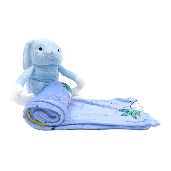 סט שמיכת תינוק ובובה