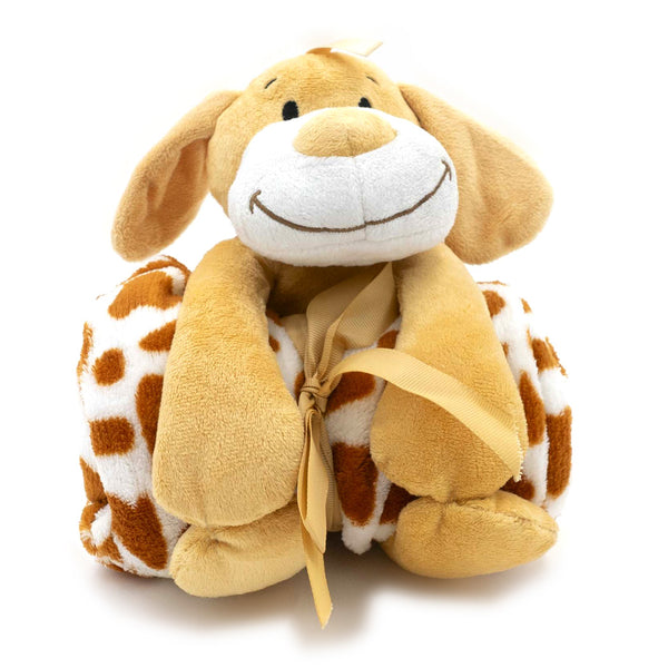 סט שמיכת תינוק ובובה