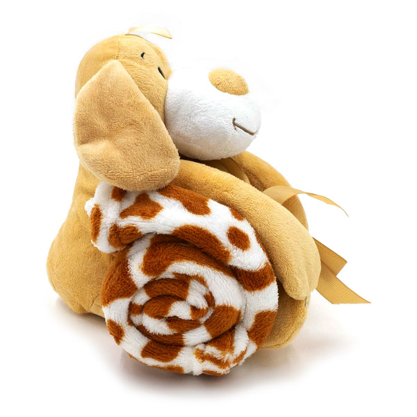 סט שמיכת תינוק ובובה