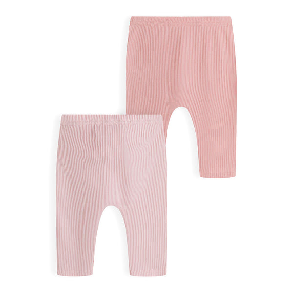 מארז שני מכנסי מינוטי ריב לתינוקות N/B-6M