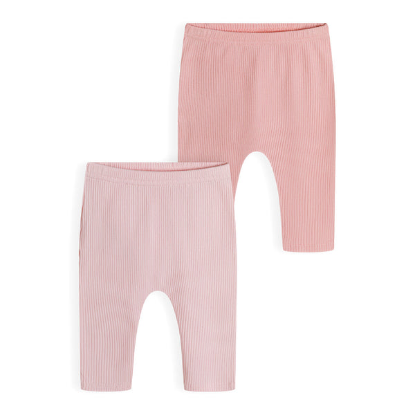 מארז שני מכנסי מינוטי ריב לתינוקות N/B-6M