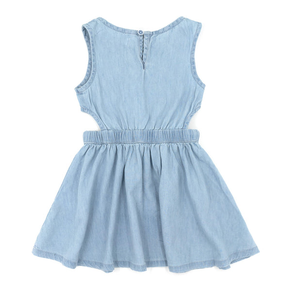 שמלה דקה עם סרט מינוטי תינוקות ופעוטות