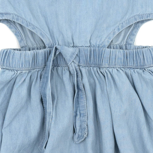 שמלה דקה עם סרט מינוטי תינוקות ופעוטות