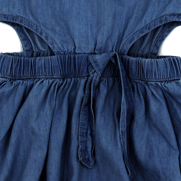 שמלה דקה עם סרט מינוטי תינוקות ופעוטות