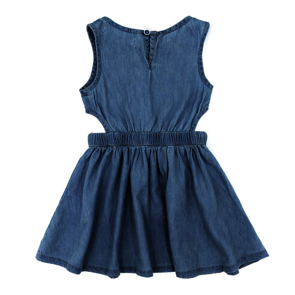 שמלה דקה עם סרט מינוטי תינוקות ופעוטות