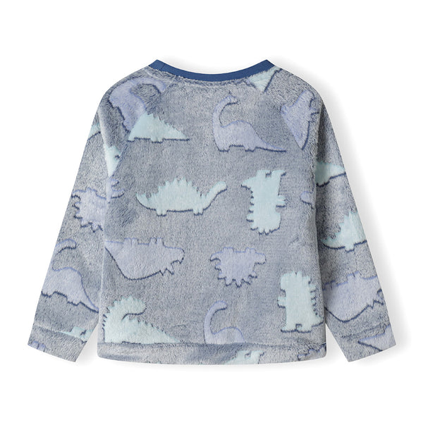 פיג'מת פרווה פליז דינוזאורים מינוטי