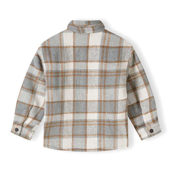 ג'קט מינוטי משבצות עבה פעוטים ובנים