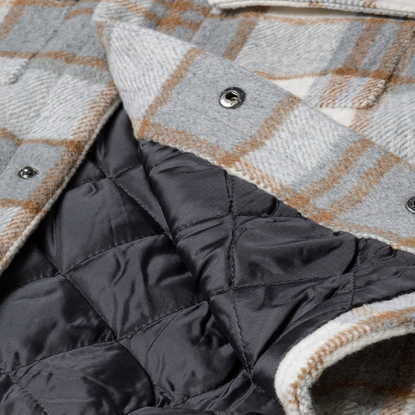 ג'קט מינוטי משבצות עבה פעוטים ובנים