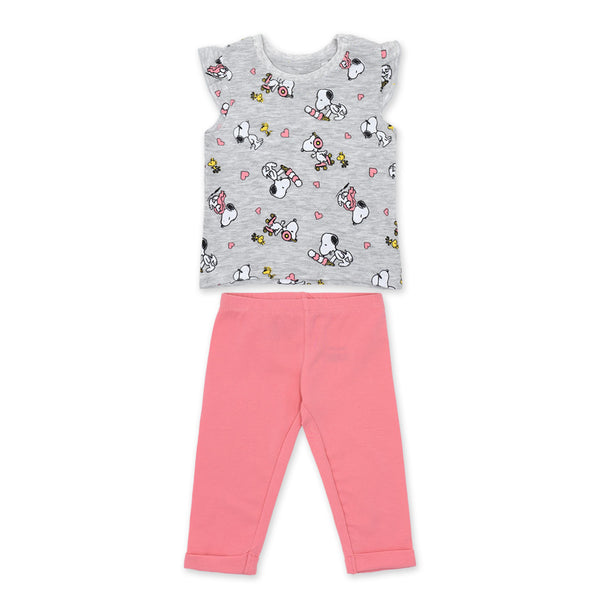 מארז 2 חליפות סנופי תינוקות בנות