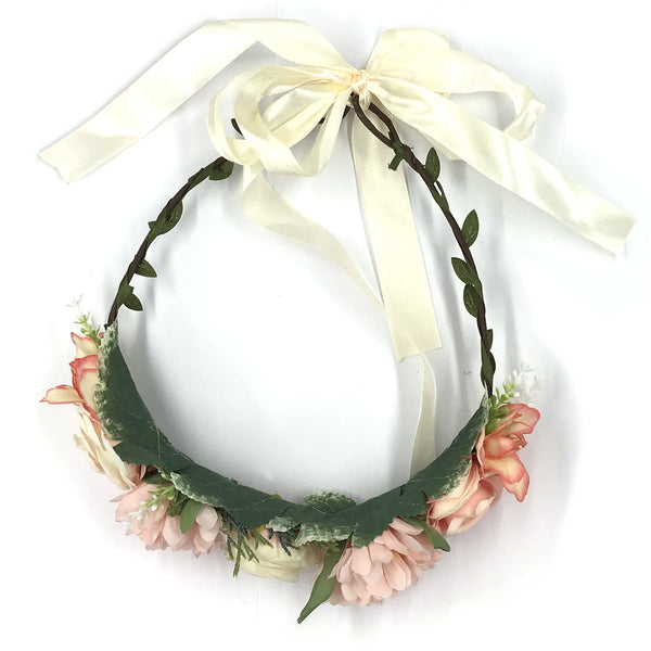 קשת פרחים לשיער