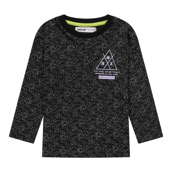 מארז 3 חולצות מעבר מינוטי שחור-אפור-סגול בנים