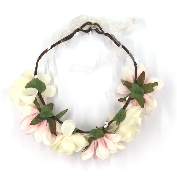 קשת פרחים לשיער