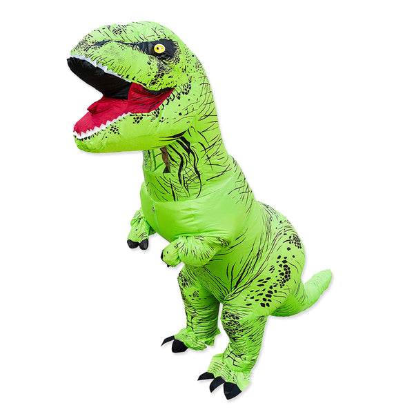 תחפושת מתנפחת דינוזאור בגוונים שונים מידת בוגרים