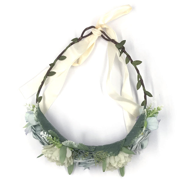 קשת פרחים לשיער