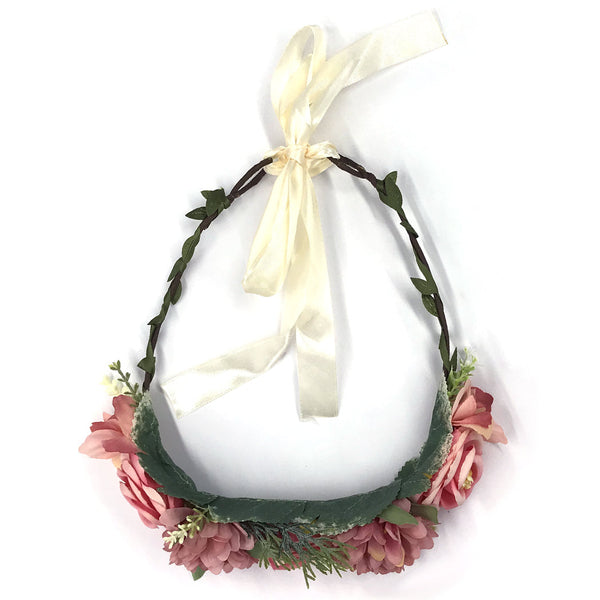 קשת פרחים לשיער